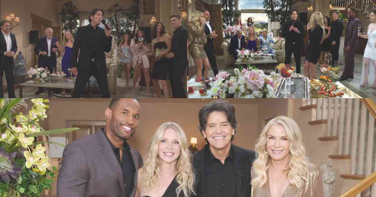 Behind the scenes: The Bold and the Beautiful cast rehearses "Rock On"